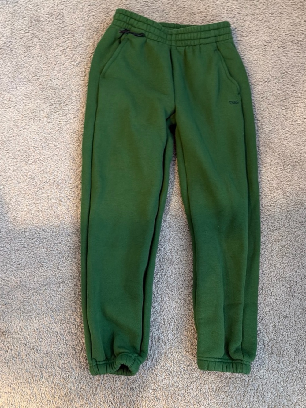 TNA Kids Forest Green Fleece Joggers